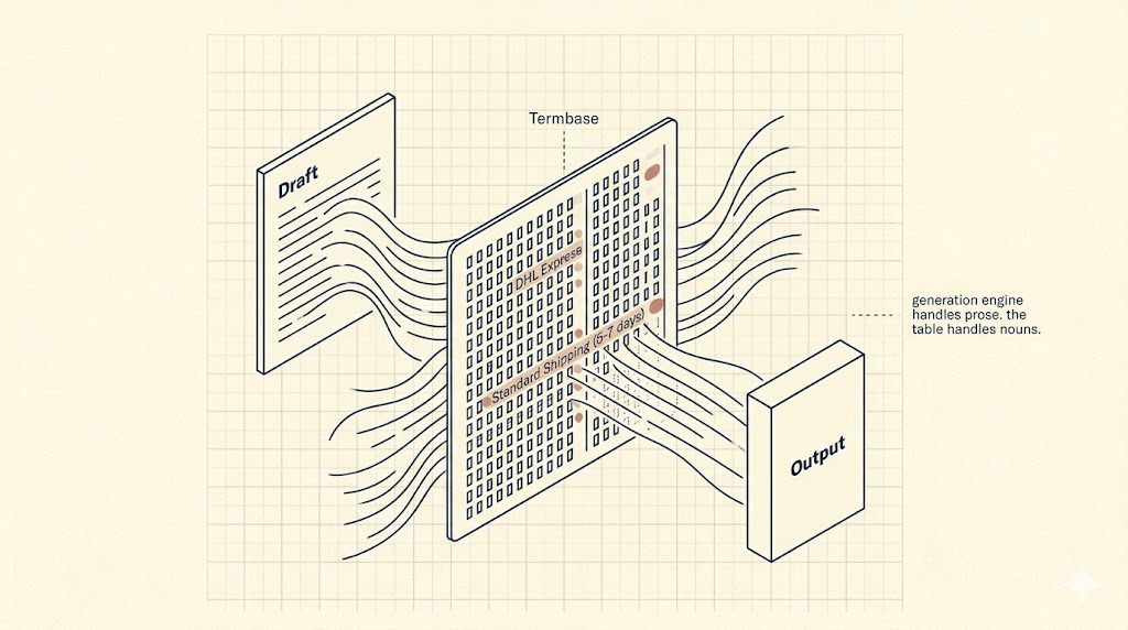 A Termbase Overlay: The Oldest Brand-Voice Guardrail That Still Works