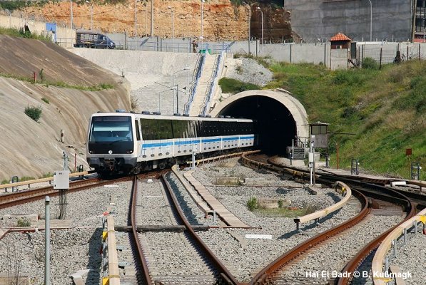 Algiers metro trains
