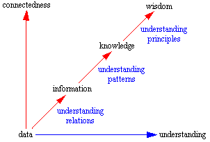 Data information knowledge wisdom chat