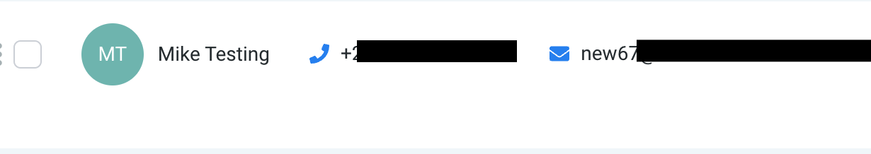 New contact in Go High level